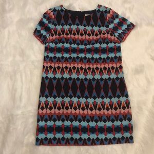 J. Crew tribal print dress